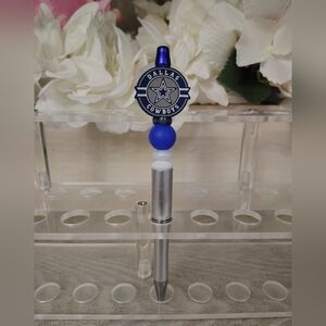 NFL Dallas Cowboys Blue and Silver Pen
